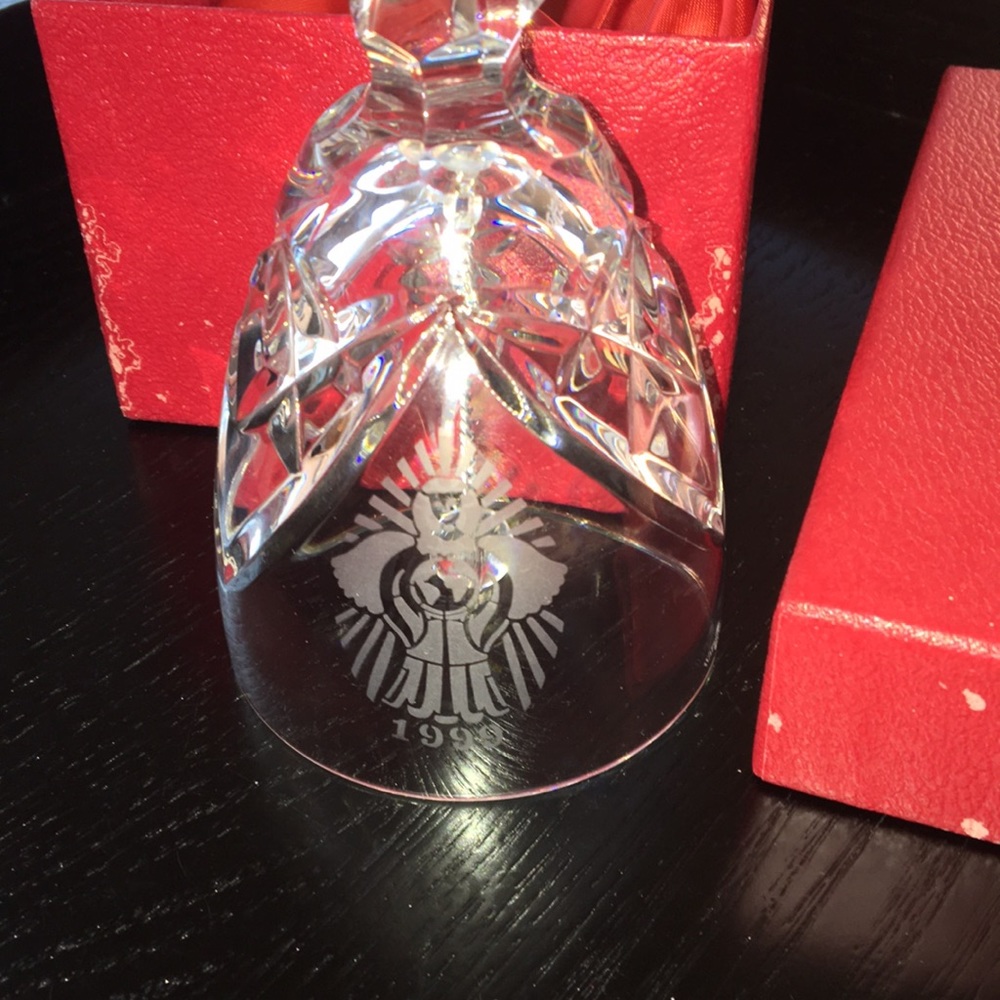 Joy to the World Waterford Crystal Bell 4th Edit.